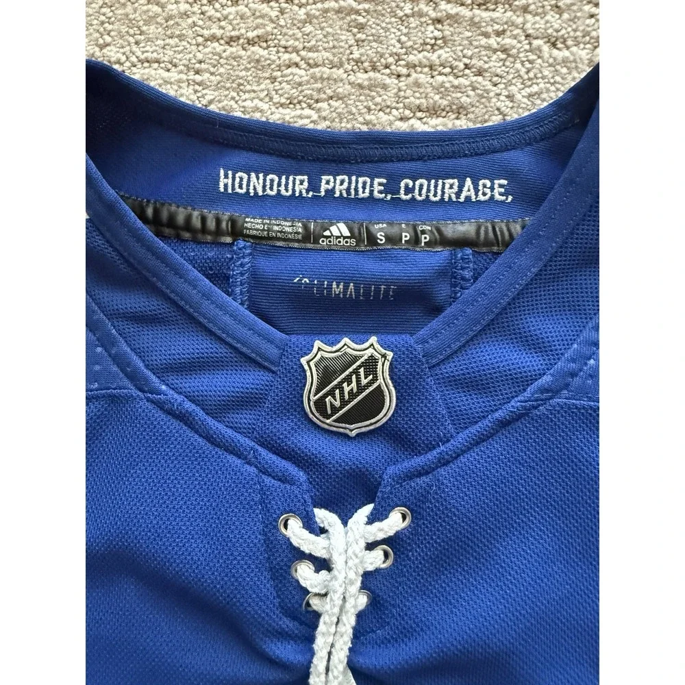 adidas Toronto Maple Leafs NHL Hockey Jersey Mitchell Marner #16 Blue/White Sz S